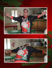 mike christmas sweater
